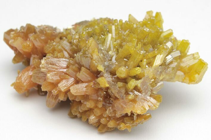 Red-Orange Pyromorphite Formation - Bunker Hill Mine, Idaho #208045